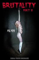 Alice in Brutality Part II gallery from REALTIMEBONDAGE