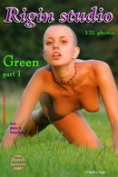 Anna in Green - Part I gallery from RIGIN-STUDIO by Vadim Rigin