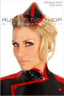 Chacha in Rubber Military Side Cap gallery from RUBBEREVA by Paul W