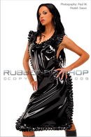 Danni in Long Frilly Apron gallery from RUBBEREVA by Paul W