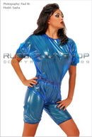 Sasha in Mens Plastic Playsuit gallery from RUBBEREVA by Paul W