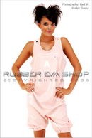 Sasha in Romper Shorts gallery from RUBBEREVA by Paul W