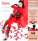 Diana in Floor Of Roses gallery from RUBBERMODELS