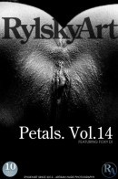 Foxy Di in Petals. Vol.14 gallery from RYLSKY ART by Rylsky