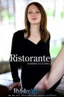 Kylie Miny in Ristorante video from RYLSKY ART by Rylsky