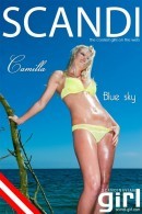 Camilla in Blue Sky gallery from SCANDI-GIRL
