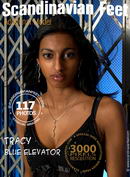 Tracy in Blue Elevator gallery from SCANDINAVIANFEET