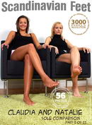Claudia & Natalie in Sole Comparison Part I gallery from SCANDINAVIANFEET