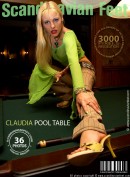 Claudia in Pool Table gallery from SCANDINAVIANFEET