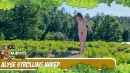 Alyse Presents Strolling Naked video from SECRETNUDISTGIRLS by DavidNudesWorld