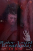 Flagerella in Water Vessel Breathplay In Red gallery from SENSUALPAIN