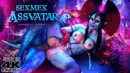 ASSVATAR - THE FIERY CHICK . Salome Gil video from SEXMEX