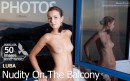 Luba in Nudity On The Balcony gallery from SKOKOFF by Skokov
