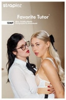 Catalina Monte & Nico in Favorite Tutor 1 gallery from STRAPLEZ by MetArt Photography
