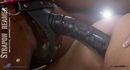 Black Strap on Fucking! - A Huge Ebony Strapon in his White Ass