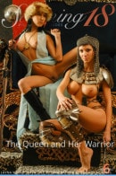 Layna W & Terentia E in Terentia - The Queen And Her Warrior gallery from STUNNING18 by Thierry Murrell