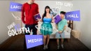 Aleksa Mink in Polar Opposites: Tall Bully &amp; Short Nerd Vs The Extra Curvy Tutor video from TEAM SKEET