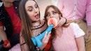 Violet Dawn & Lucy Foxxx in Violet Turns Lucy&rsquo;s Mouth Into A Personal Pocket Pussy: Cam Girl Swap video from TEAM SKEET