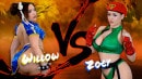 Willow Ryder Vs Zoey Uso! Fight! (Street Fighter Parody) video from TEAM SKEET