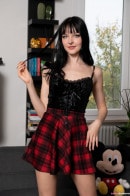 Amelia Riven in Amelia In Sexy Plaid Skirt gallery from TEENDREAMS