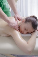 Peachy Getting Ready For Her Massage