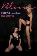 Emily Bloom & HopelessSoFrantic in Bad Bunnies gallery from THEEMILYBLOOM