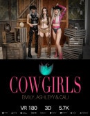 Emily Bloom & Ashleyy & Cali in Cowgirls gallery from THEEMILYBLOOM