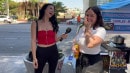 Asher Clan Street Interviews: Bailey Blaze In LA video from THEFLOURISHXXX