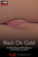 Odara A in Black On Gold video from THELIFEEROTIC by James Cook