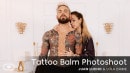 Lola Emme in Tattoo Balm Photoshoot video from VIRTUALREALPASSION