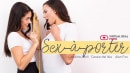 Carolina Abril & Cassie del Isla in Sex-Ã -porter video from VIRTUALREALPORN