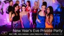 May Thai & Asia Vargas & Luna Truelove & Sybil A in New Years Eve Private Party video from VIRTUALREALPORN