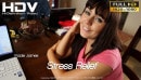Kacie James in Stress Relief video from WANKITNOW