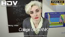 Melody Wilde in College Girl WANK video from WANKITNOW
