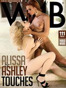 Ashley & Alissa in Touches gallery from WATCH4BEAUTY by Mark
