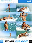 Ashley Bulgari in Sexy Girl On A Yacht video from WATCH4BEAUTY by Mark