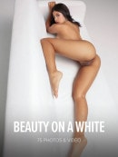 Iris Lucky in Beauty On A White gallery from WATCH4BEAUTY by Mark