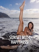 Sunset With Happiness
