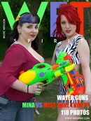 Mina & Miss Anne Thropy in Water Guns gallery from WETSPIRIT by Genoll