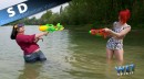 Mina & Miss Anne Thropy in Water Guns video from WETSPIRIT by Genoll
