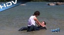 Couple In Water Lake