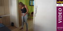 Danielle Maye in Pisses her jeans and shows off video from WETTINGHERPANTIES by Skymouse