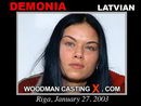 Demonia casting video from WOODMANCASTINGX by Pierre Woodman