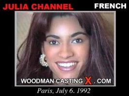 Julia Channel  from WOODMANCASTINGX