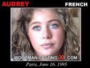 Audrey casting video from WOODMANCASTINGX by Pierre Woodman