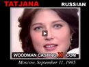 Tatjana casting video from WOODMANCASTINGX by Pierre Woodman