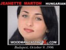 Jeanette Marton casting video from WOODMANCASTINGX by Pierre Woodman