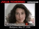 Julia Tchernei casting video from WOODMANCASTINGX by Pierre Woodman