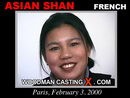 Asian Shan casting video from WOODMANCASTINGX by Pierre Woodman