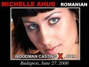 Michelle Ahud casting video from WOODMANCASTINGX by Pierre Woodman